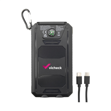 Logo trade promotional products picture of: Trail RCS Solar Charger Compass 8000