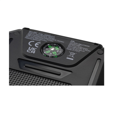 Logo trade promotional items picture of: Trail RCS Solar Charger Compass 8000