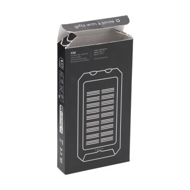 Logo trade promotional merchandise picture of: Trail RCS Solar Charger Compass 8000