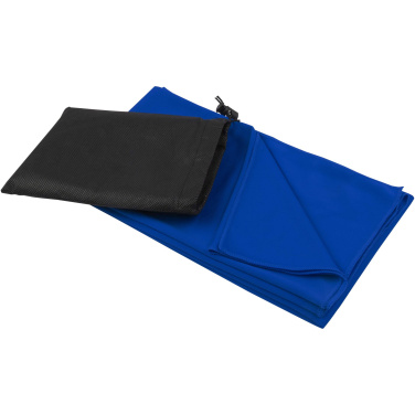 Logo trade promotional gifts image of: Lucas RPET sport towel 70x140 cm