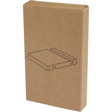 Logotrade advertising products photo of: Bubup bamboo 2-angled tablet and phone stand