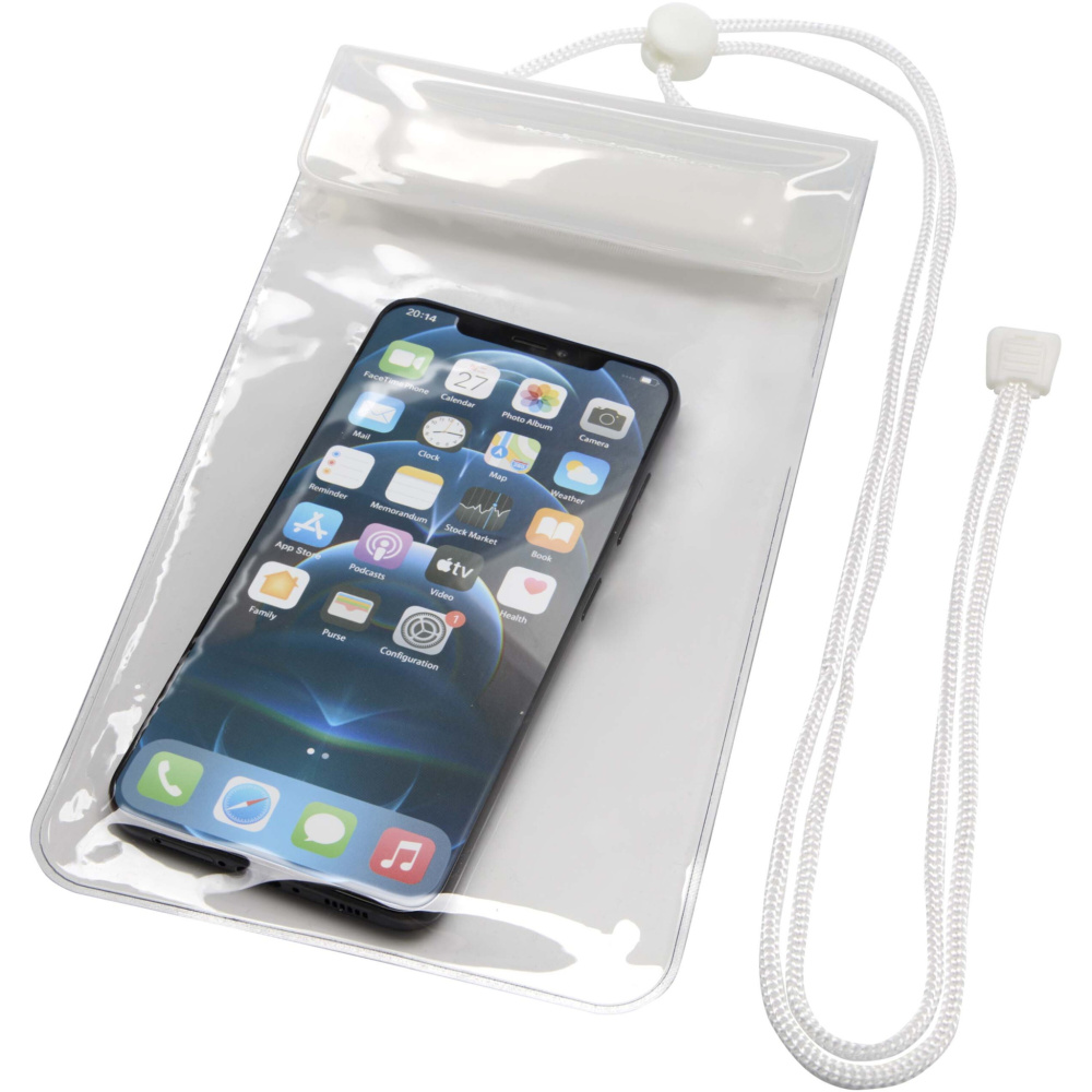Logo trade promotional gift photo of: Dombay waterproof phone pouch size XL