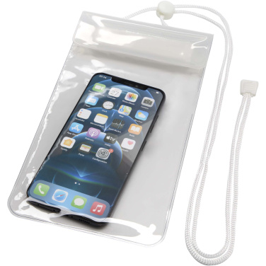 Logo trade promotional merchandise image of: Dombay waterproof phone pouch size XL