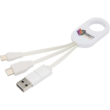Logotrade promotional giveaway picture of: Troop 4-in-1 recycled plastic charging cable