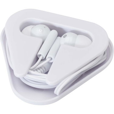 Logo trade advertising products picture of: Rebel earbuds with recycled plastic storage box