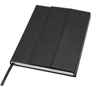 Logo trade advertising products picture of: Alejandra A5 recycled plastic hard cover notebook