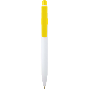 Logotrade promotional item image of: Unica recycled plastic ballpoint pen (black ink)