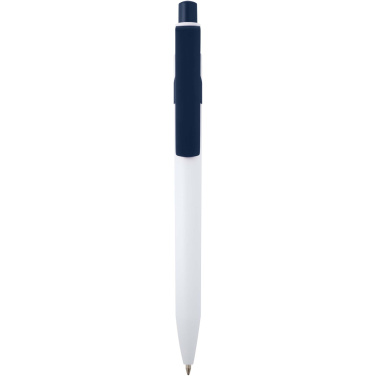 Logo trade advertising products image of: Unica recycled plastic ballpoint pen (black ink)