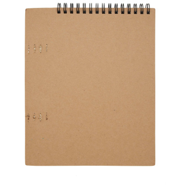 Logo trade corporate gifts picture of: Doodle A5 spiral soft cover notebook and crayon set