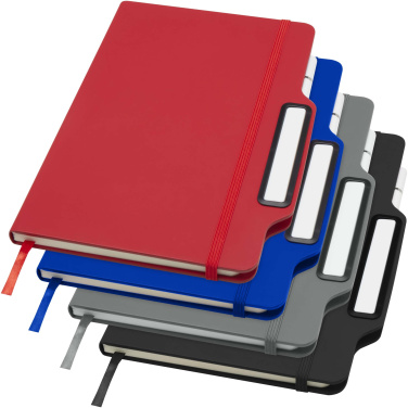 Logo trade corporate gifts picture of: Nexus A5 hard cover notebook with pen and pencil combo (black ink)