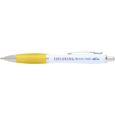 Logotrade promotional products photo of: Nash recycled plastic ballpoint pen (black ink)