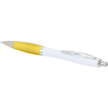 Logo trade promotional merchandise picture of: Nash recycled plastic ballpoint pen (black ink)