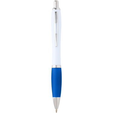 Logotrade corporate gift image of: Nash recycled plastic ballpoint pen (black ink)