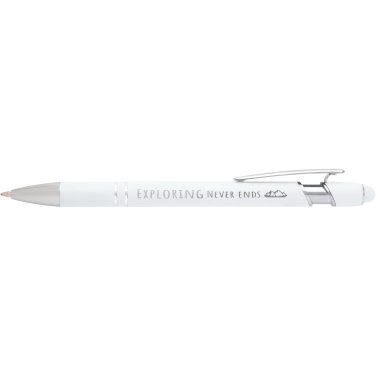 Logotrade promotional merchandise image of: Kish ballpoint pen with silver finish (blue ink)