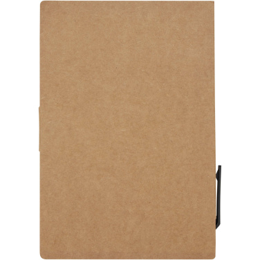 Logotrade promotional product picture of: Swift sticky notes booklet with ballpoint pen (black ink)