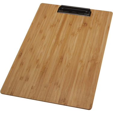 Logo trade promotional product photo of: Tavula bamboo clipboard