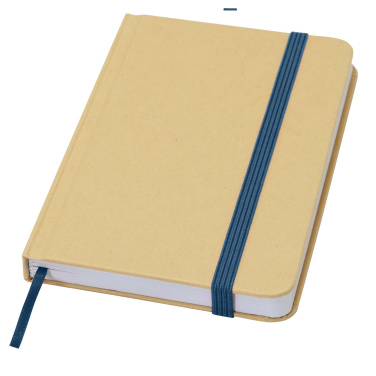 Logo trade promotional products picture of: Reed A6 recycled hard cover notebook with plain pages