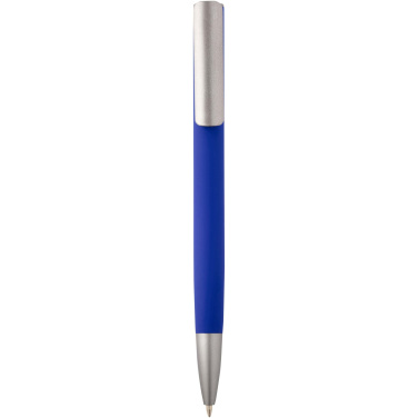 Logo trade promotional giveaways picture of: Ziguur recycled aluminium ballpoint pen (black ink)