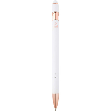 Logotrade promotional merchandise picture of: Nanna ballpoint pen with rose gold finish (black ink)