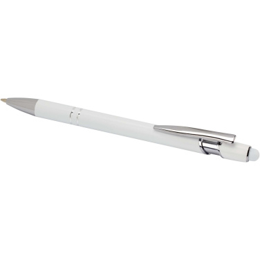 Logo trade advertising products image of: Kish ballpoint pen with silver finish (black ink)
