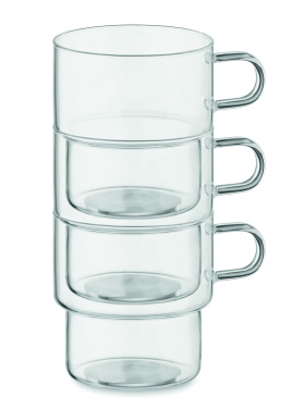 Logo trade advertising products picture of: High borosilicate glass 300 ml
