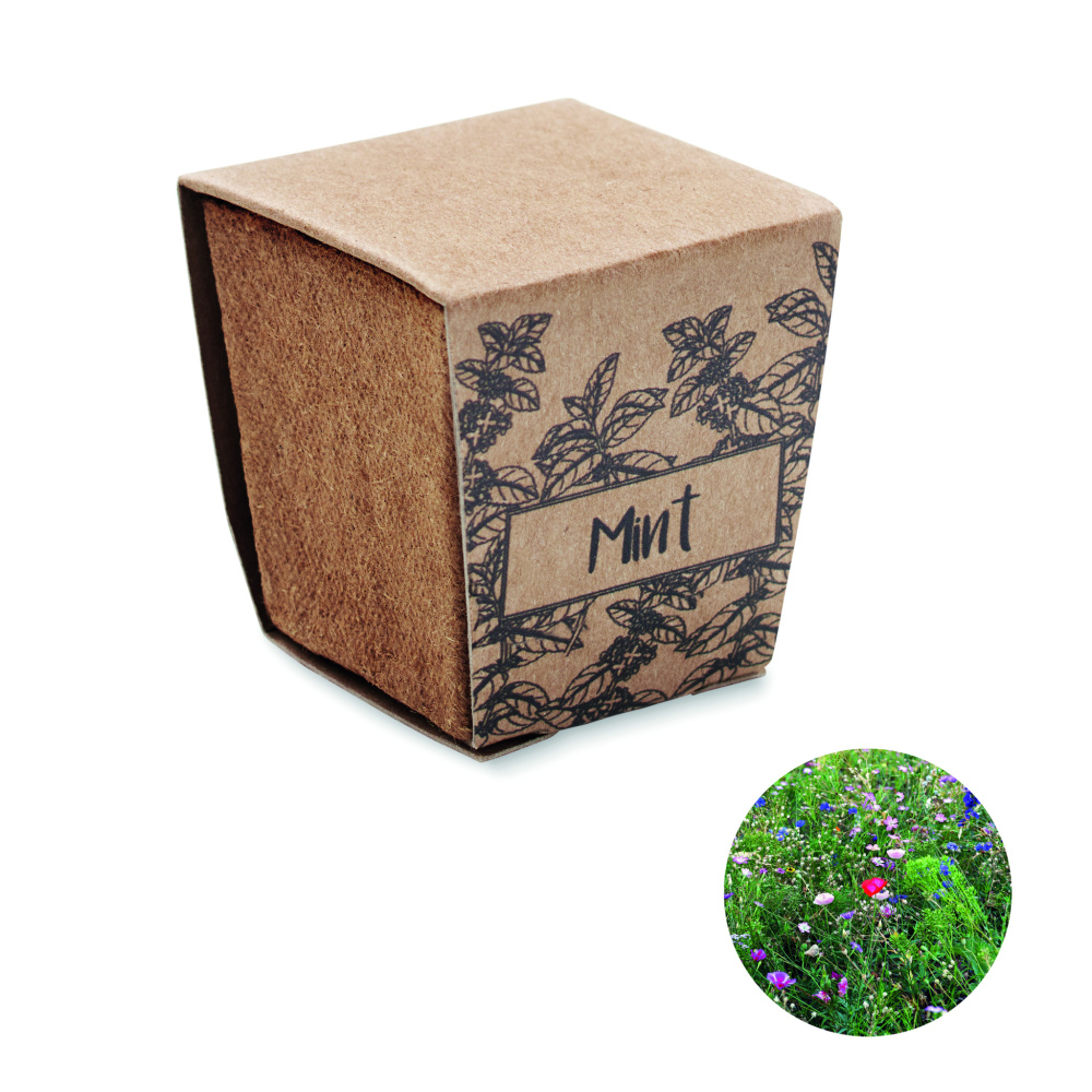 Logo trade promotional items image of: Mint seeds growing kit