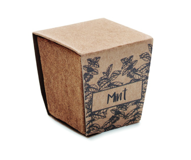 Logotrade promotional products photo of: Mint seeds growing kit
