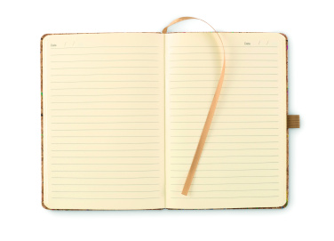 Logotrade promotional merchandise photo of: A5 cork coloured notebook
