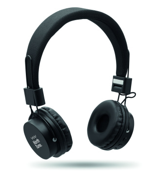 Logotrade business gifts photo of: ABS wireless foldable headphone