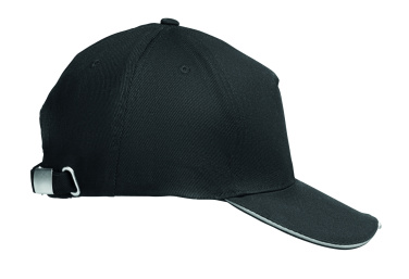 Logotrade business gifts photo of: 5 panel LED cotton cap 220gr/m²