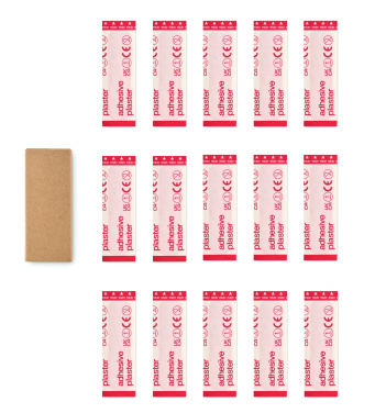 Logotrade promotional giveaway image of: 15 pieces adhesive plasters