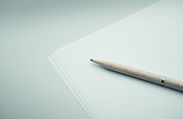 Logotrade promotional product image of: Wheat straw/ABS twist pen set