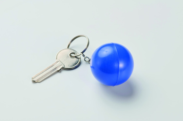 Logo trade business gifts image of: PU ball shape key ring