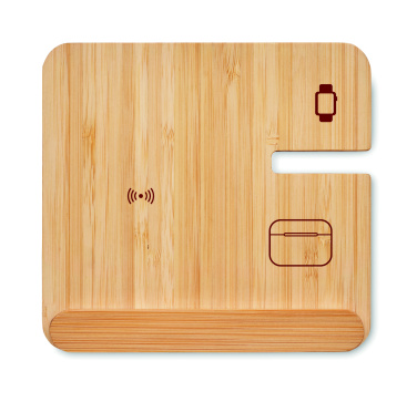 Logo trade advertising products image of: 3 in 1 15W wireless charger