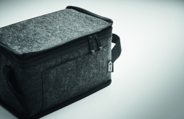 Logo trade business gift photo of: RPET felt cooler bag