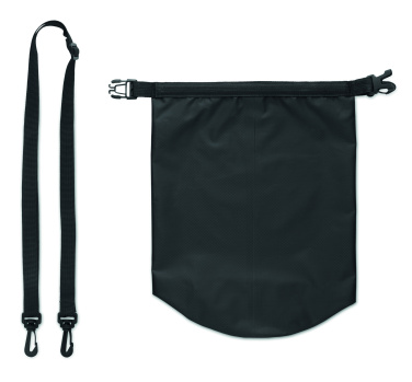 Logo trade promotional giveaways image of: Waterproof bag 210T RPET 5L