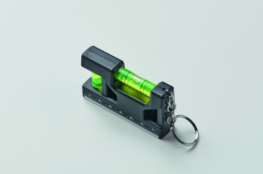 Logo trade promotional giveaways picture of: Magnetic level ABS key ring