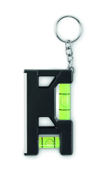 Logo trade promotional giveaways picture of: Magnetic level ABS key ring