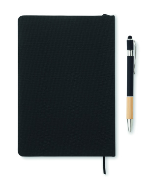 Logotrade advertising product image of: A5 RPET notebook with pen