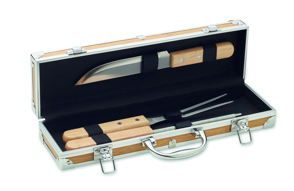 Logotrade business gifts photo of: Stainless steel barbecue tools