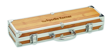 Logotrade promotional giveaway picture of: Stainless steel barbecue tools