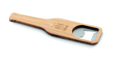 Logotrade promotional item picture of: Bamboo bottle opener