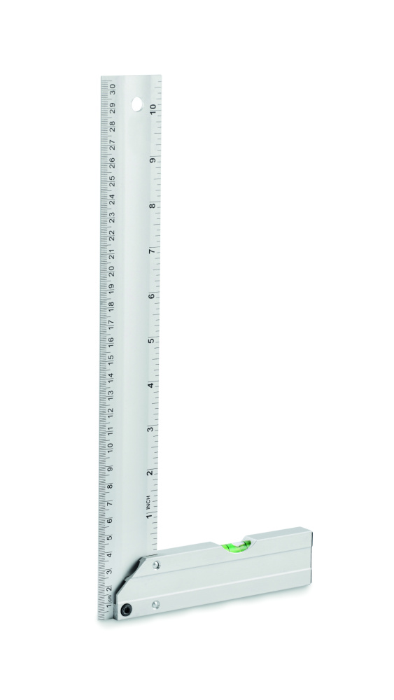 Logotrade promotional products photo of: Aluminium level ruler 30 cm