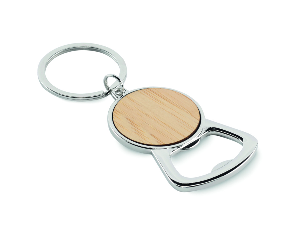 Logotrade promotional item image of: Recycled aluminium key ring