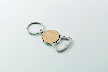 Logo trade promotional giveaways image of: Recycled aluminium key ring