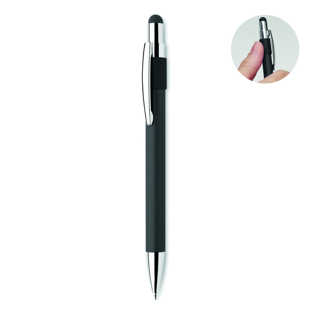 Logo trade promotional merchandise picture of: Stylus spinner pen