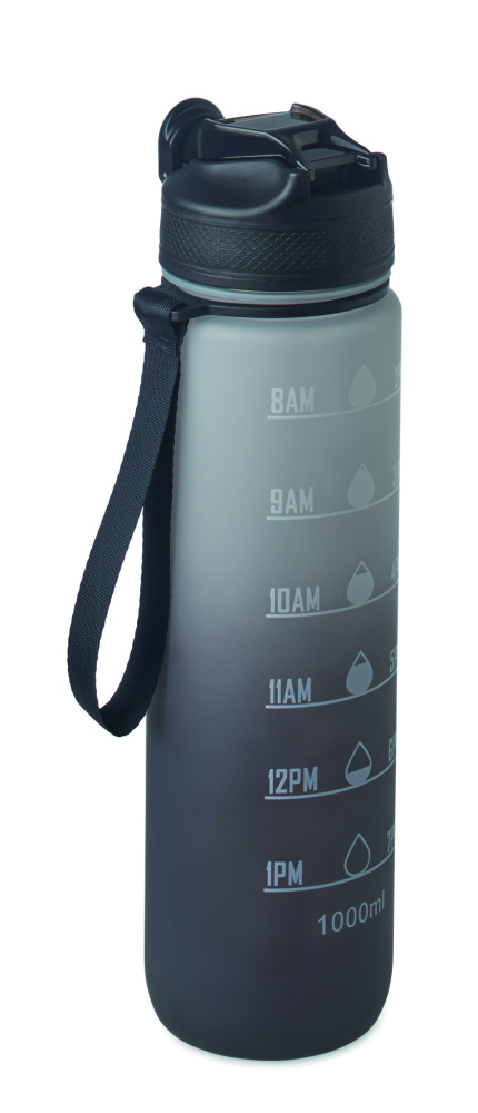Logo trade corporate gifts image of: Sports water bottle RPET 1L
