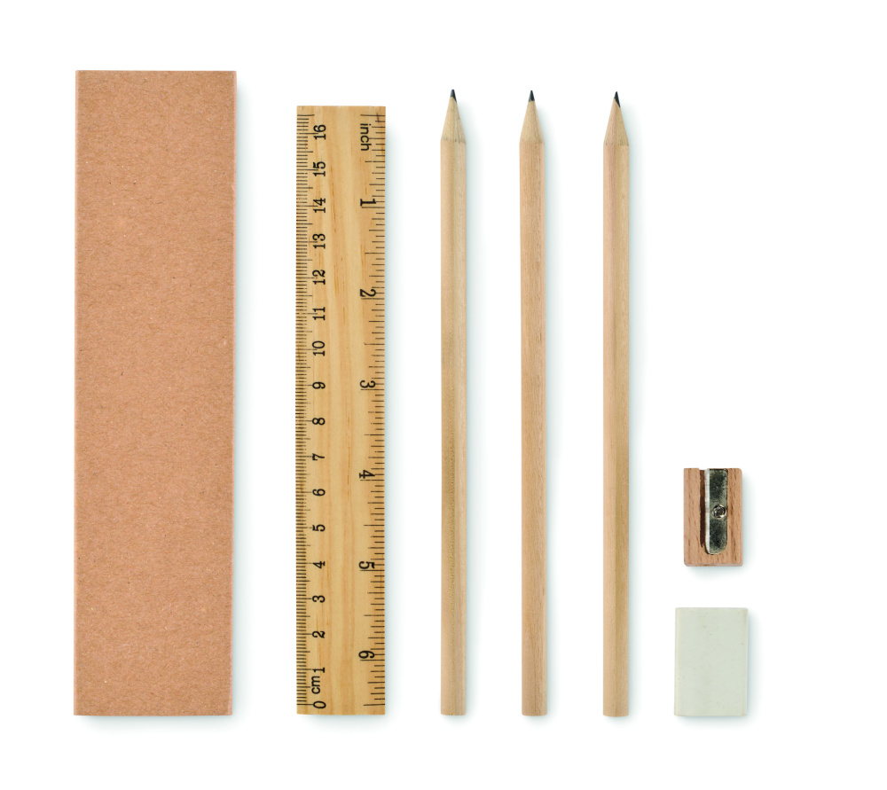 Logotrade promotional gifts photo of: Paper box stationery set