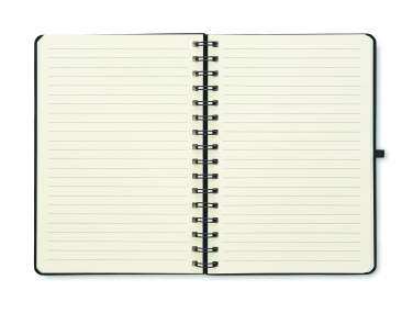 Logo trade business gift photo of: A5 notebook with phone holder