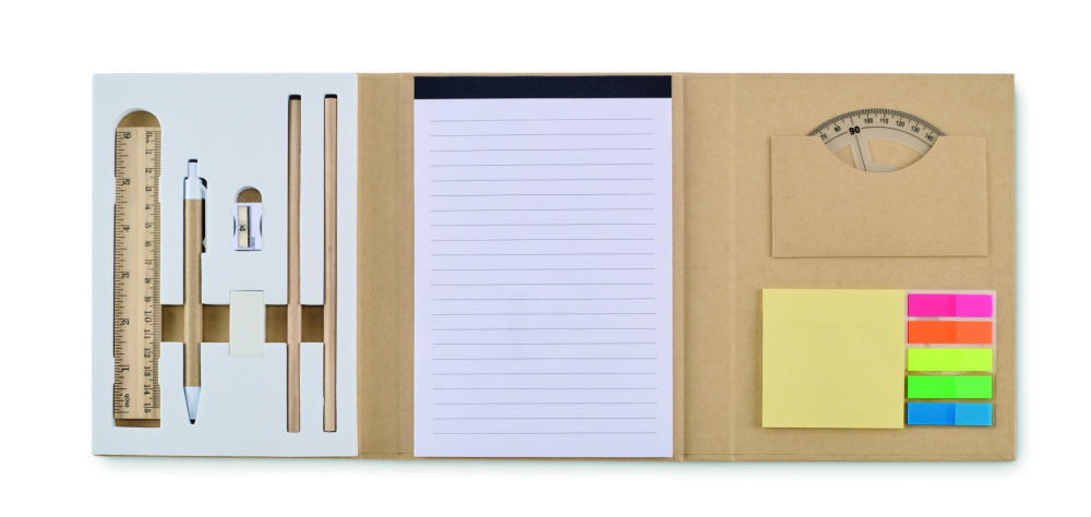 Logo trade corporate gifts picture of: Stationary set with notepad